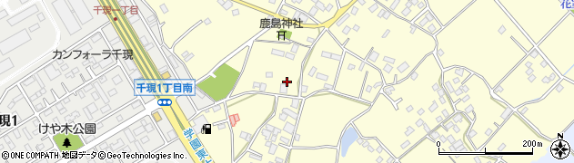 茨城県つくば市倉掛周辺の地図