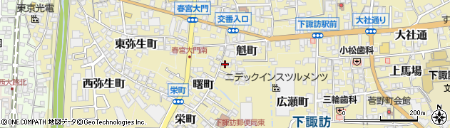 長野県諏訪郡下諏訪町5357周辺の地図