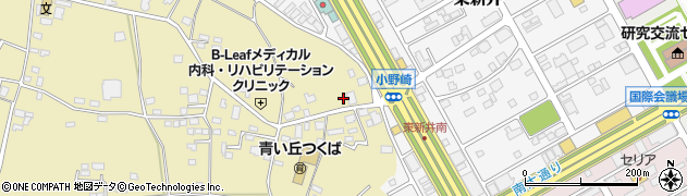 茨城県つくば市小野崎582周辺の地図