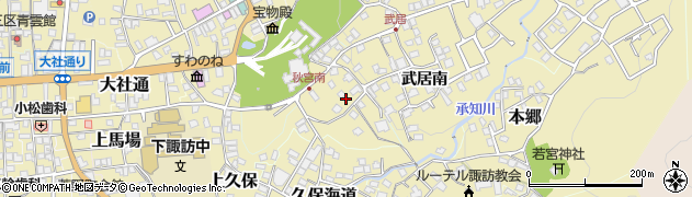 長野県諏訪郡下諏訪町5856周辺の地図