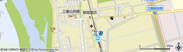 三妻亭周辺の地図