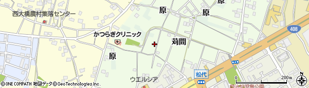 茨城県つくば市苅間148周辺の地図