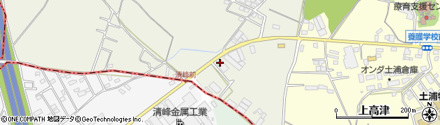茨城県土浦市宍塚333周辺の地図