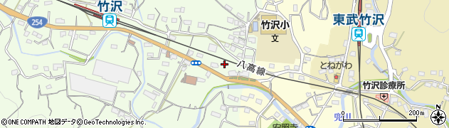 埼玉県比企郡小川町勝呂810周辺の地図