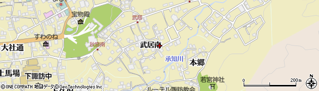 長野県諏訪郡下諏訪町5970周辺の地図