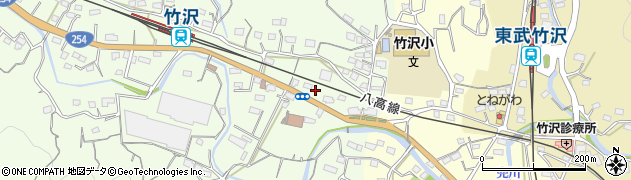 埼玉県比企郡小川町勝呂851周辺の地図