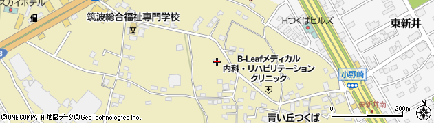 茨城県つくば市小野崎419周辺の地図