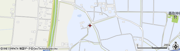 茨城県常総市大生郷町3825周辺の地図