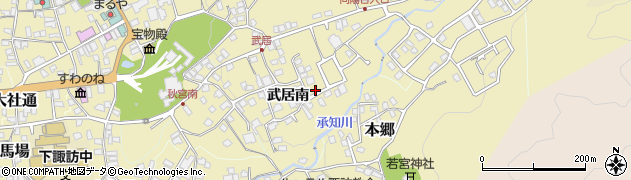 長野県諏訪郡下諏訪町5956-4周辺の地図