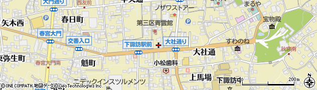 長野県諏訪郡下諏訪町3228周辺の地図