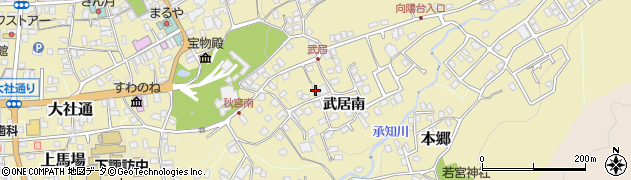 長野県諏訪郡下諏訪町5887周辺の地図