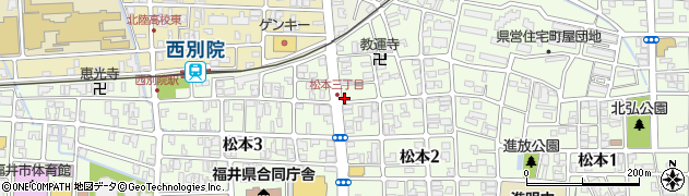 吉田ドライ周辺の地図