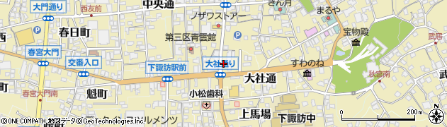 長野県諏訪郡下諏訪町3238周辺の地図