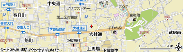 長野県諏訪郡下諏訪町3245周辺の地図