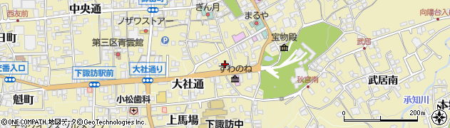 長野県諏訪郡下諏訪町3562周辺の地図