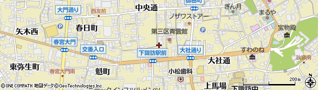 長野県諏訪郡下諏訪町294-4周辺の地図