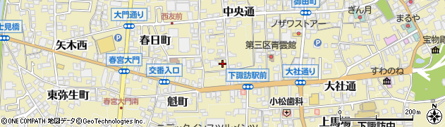 紫屋染物店周辺の地図