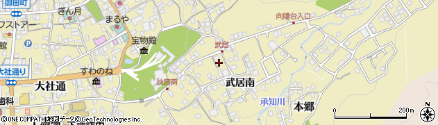 長野県諏訪郡下諏訪町5884周辺の地図