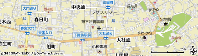 長野県諏訪郡下諏訪町3231周辺の地図