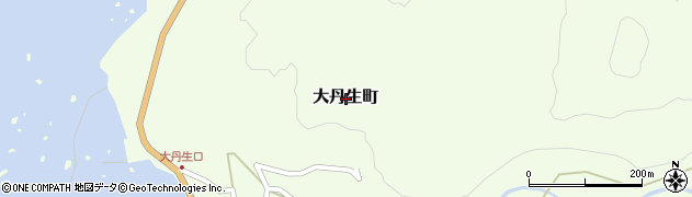 福井県福井市大丹生町周辺の地図
