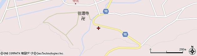 岐阜県高山市一之宮町寺2350周辺の地図