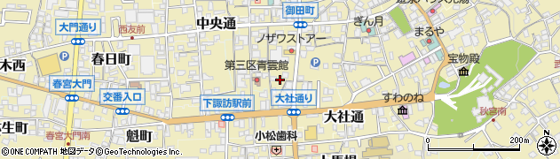 長野県諏訪郡下諏訪町3232-1周辺の地図