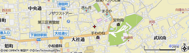 長野県諏訪郡下諏訪町3542周辺の地図