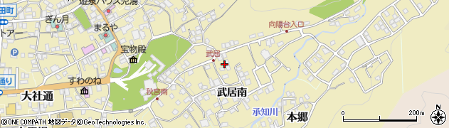 長野県諏訪郡下諏訪町5898周辺の地図