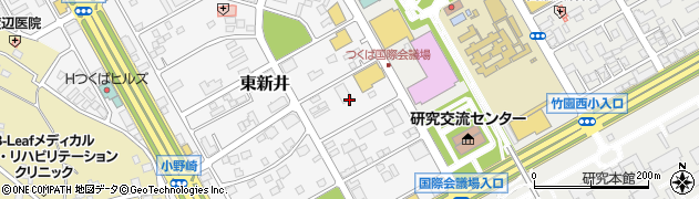 茨城県つくば市東新井31周辺の地図