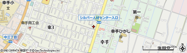 セブンイレブン幸手東３丁目店周辺の地図