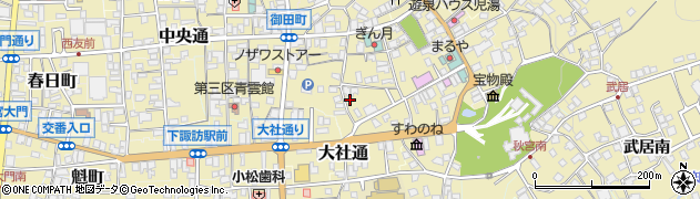 長野県諏訪郡下諏訪町3257周辺の地図