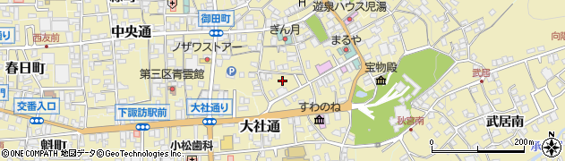 長野県諏訪郡下諏訪町3267周辺の地図