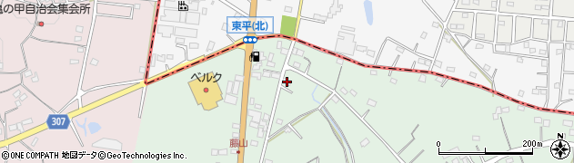埼玉県東松山市東平2349周辺の地図