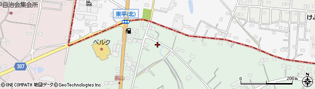 埼玉県東松山市東平2351周辺の地図