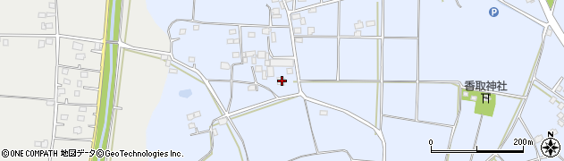 茨城県常総市大生郷町3931周辺の地図