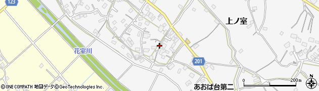 茨城県つくば市上ノ室537周辺の地図