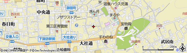 長野県諏訪郡下諏訪町3268-2周辺の地図
