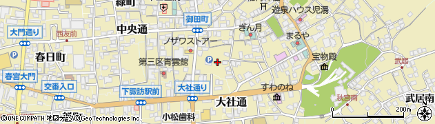 長野県諏訪郡下諏訪町3199周辺の地図
