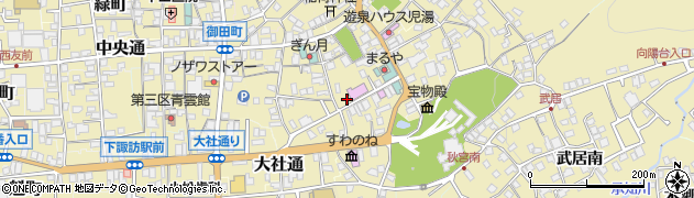 長野県諏訪郡下諏訪町3287周辺の地図