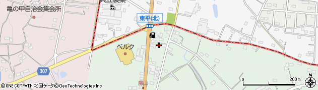 埼玉県東松山市東平2368周辺の地図