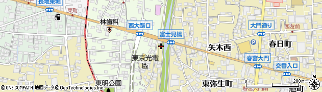 長野県諏訪郡下諏訪町1周辺の地図