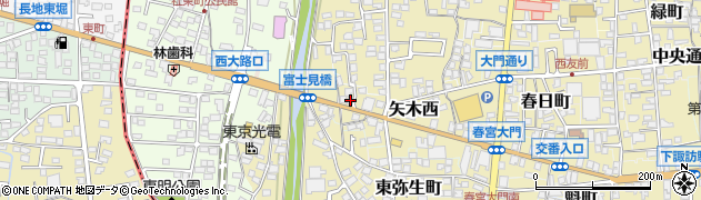 長野県諏訪郡下諏訪町32周辺の地図