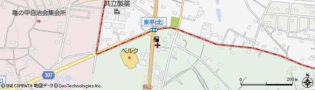 埼玉県東松山市東平2367周辺の地図
