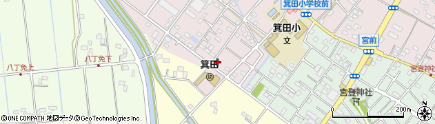 埼玉県鴻巣市箕田360周辺の地図