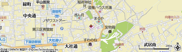 長野県諏訪郡下諏訪町3289周辺の地図