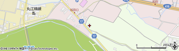 福井県勝山市荒土町松ヶ崎17周辺の地図