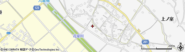 茨城県つくば市上ノ室660周辺の地図