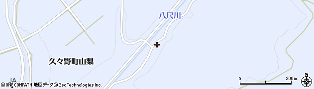 岐阜県高山市久々野町山梨1537周辺の地図