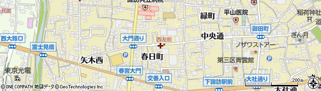 古川青果店周辺の地図