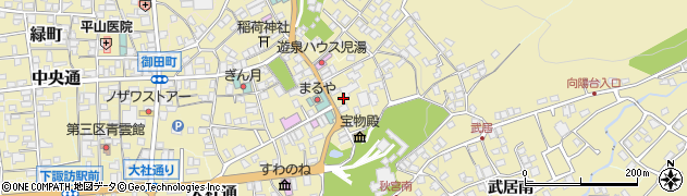 長野県諏訪郡下諏訪町3497周辺の地図